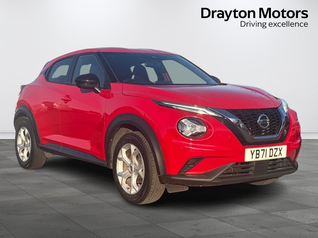 Nissan Juke 1.0 Dig-t N-connecta Suv Euro 6 YB71DZX Red