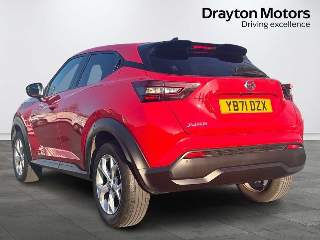 Nissan Juke 1.0 Dig-t N-connecta Suv Euro 6 YB71DZX Red #6