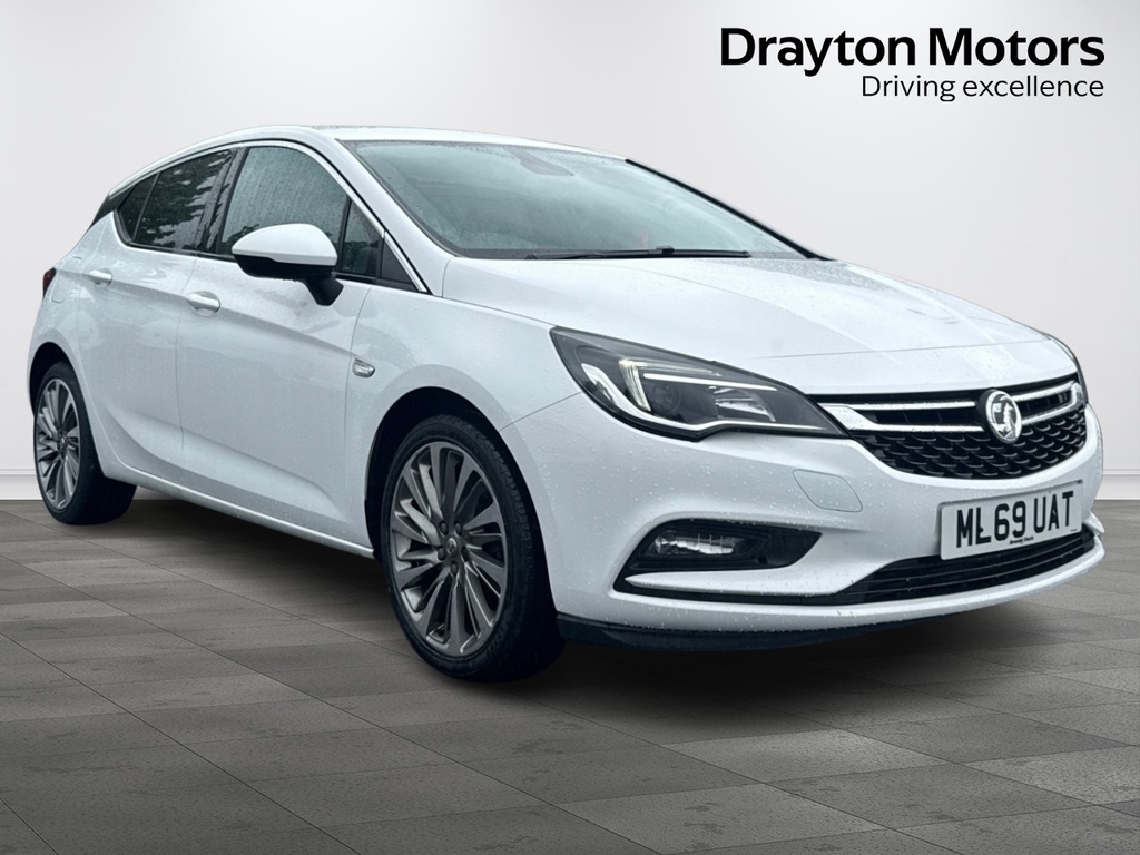 Vauxhall Astra 1.4I Turbo Griffin Hatchback Eur White