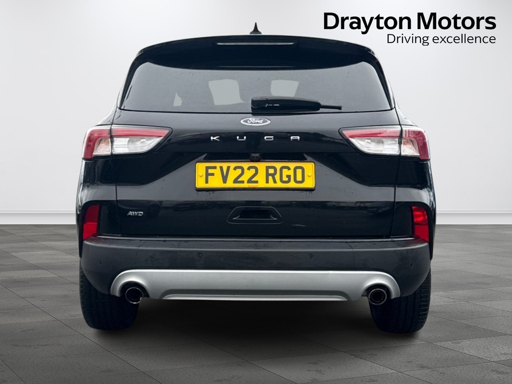 Ford Kuga 2.0 Ecoblue Titanium Suv Awd Euro FV22RGO Black #6