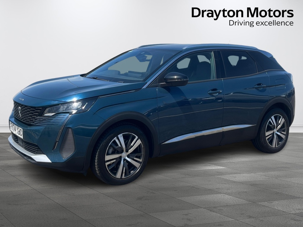 Peugeot 3008 1.6 12.4Kwh Allure Suv Plug-in Hybrid E FY74YBO Blue #4