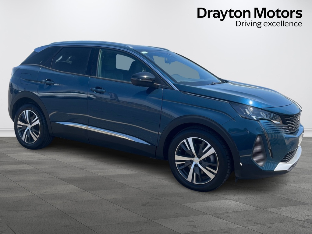 Peugeot 3008 1.6 12.4Kwh Allure Suv Plug-in Hybrid E FY74YBO Blue