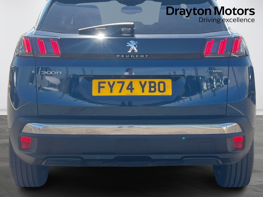 Peugeot 3008 1.6 12.4Kwh Allure Suv Plug-in Hybrid E FY74YBO Blue #5