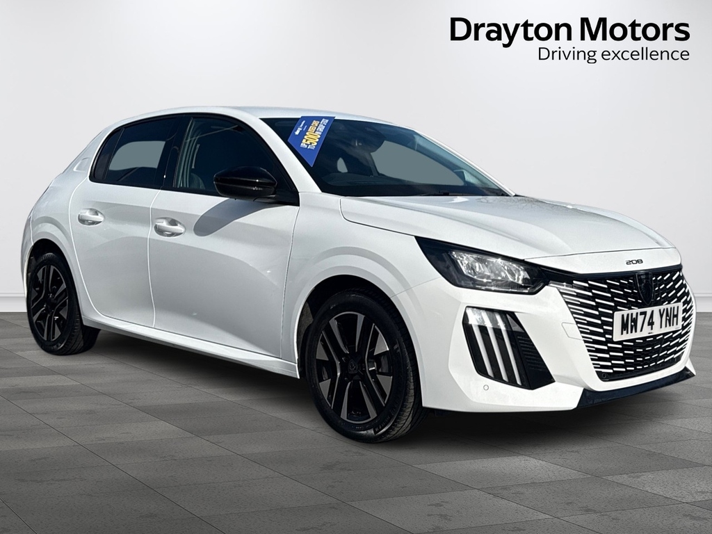 Peugeot 208 1.2 Puretech Allure Hatchback Eu White