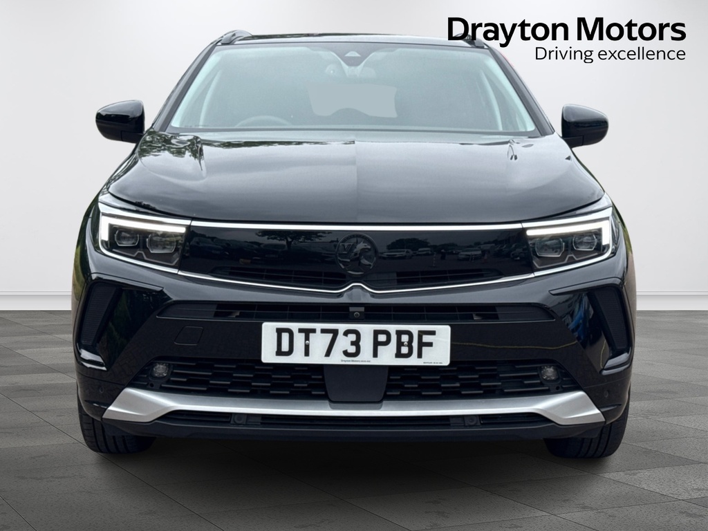 Vauxhall Grandland 1.2 Turbo Ultimate Suv Euro 6 S DT73PBF Black #3