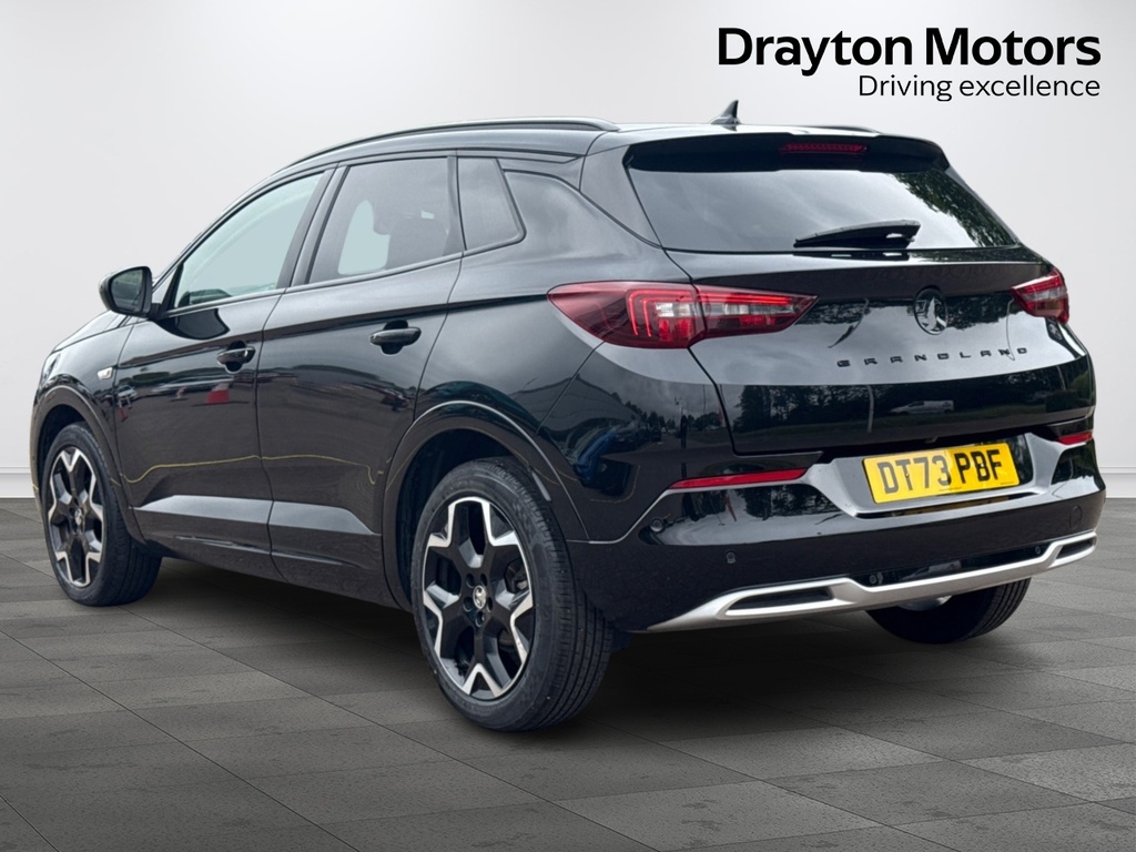 Vauxhall Grandland 1.2 Turbo Ultimate Suv Euro 6 S DT73PBF Black #6