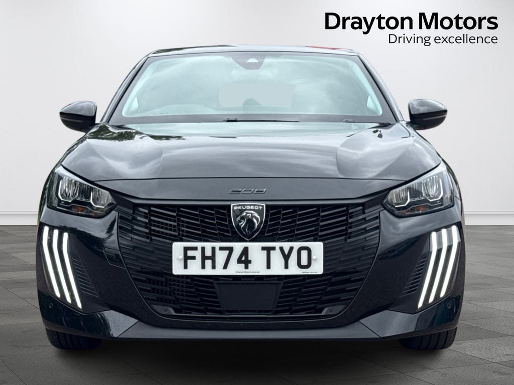 Peugeot 208 1.2 Puretech Allure Hatchback Eu FH74TYO Black #3