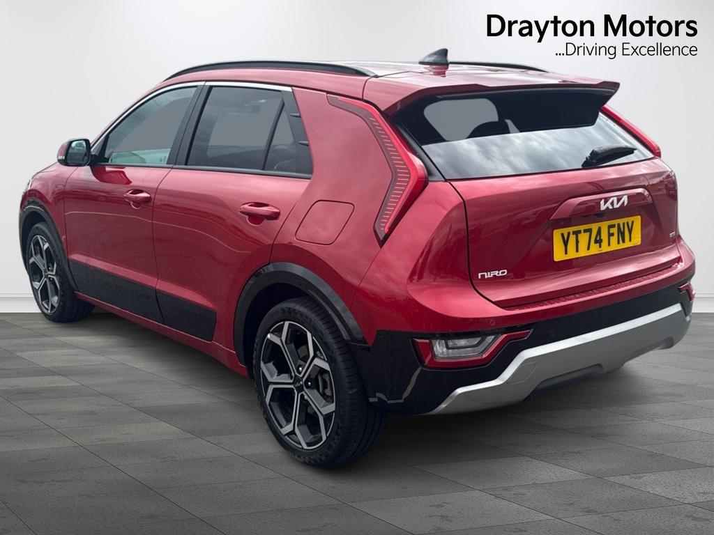 Kia Niro 1.6H Gdi 3 Suv Hybrid Dct Euro 6 Ss YT74FNY Red #6