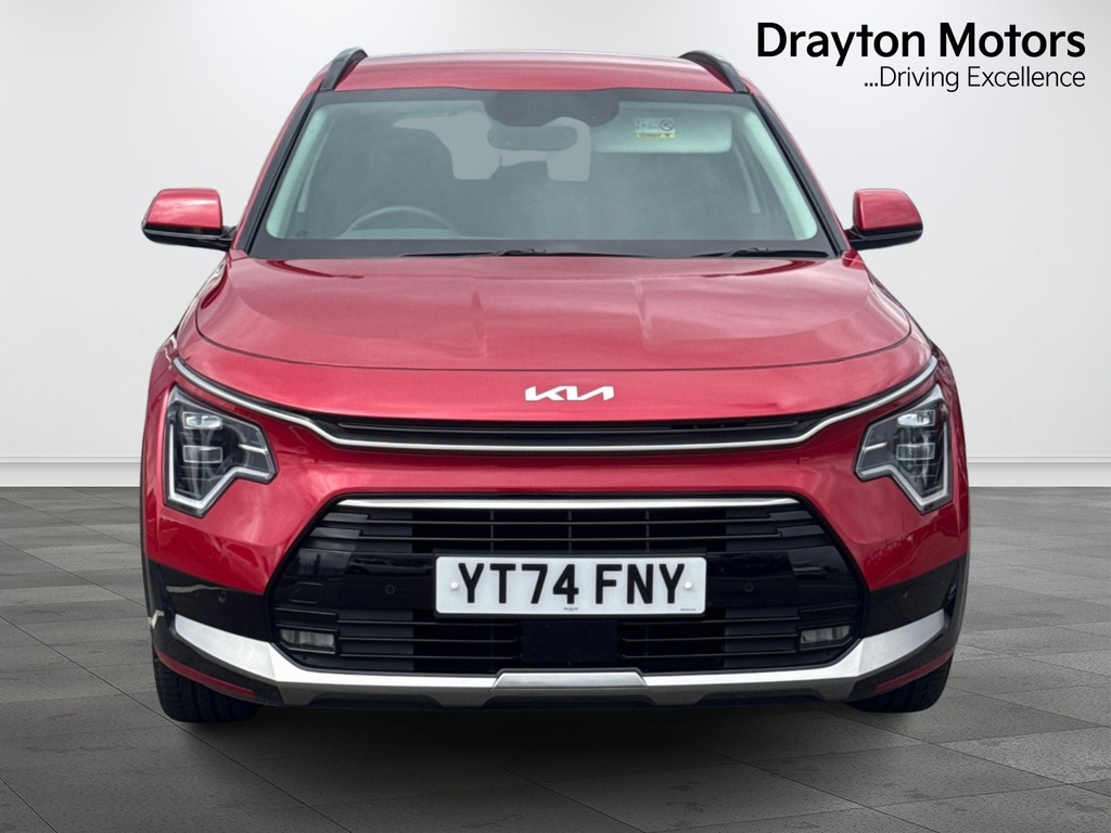 Kia Niro 1.6H Gdi 3 Suv Hybrid Dct Euro 6 Ss YT74FNY Red #3