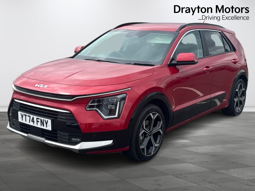 Kia Niro 1.6H Gdi 3 Suv Hybrid Dct Euro 6 Ss YT74FNY Red #4
