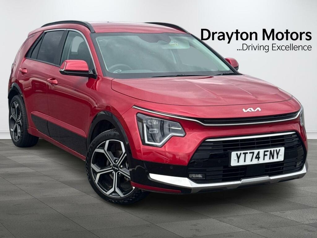 Kia Niro 1.6H Gdi 3 Suv Hybrid Dct Euro 6 Ss YT74FNY Red