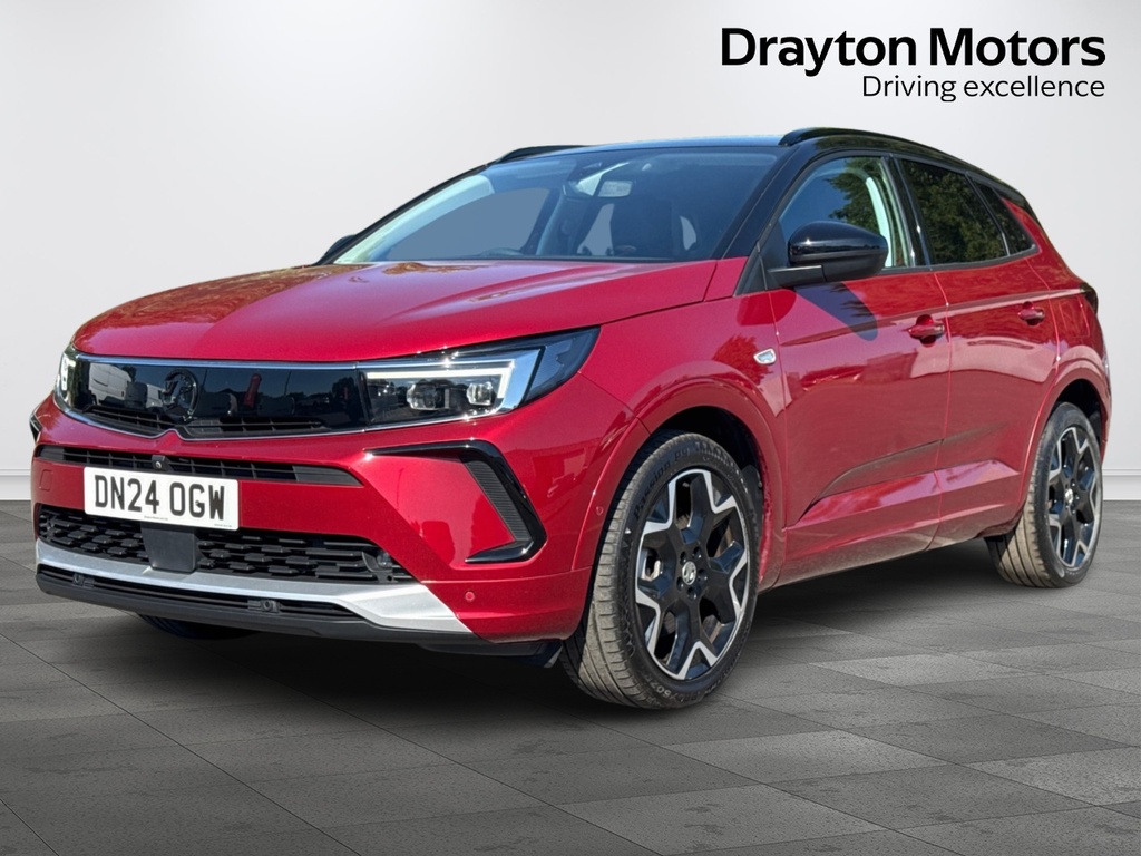Vauxhall Grandland 1.6 14.2Kwh Ultimate Suv Plug-in Hybrid DN24OGW Red #4
