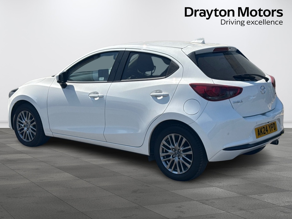 Mazda 2 1.5 Skyactiv-g Exclusive-line Hatchback White #6
