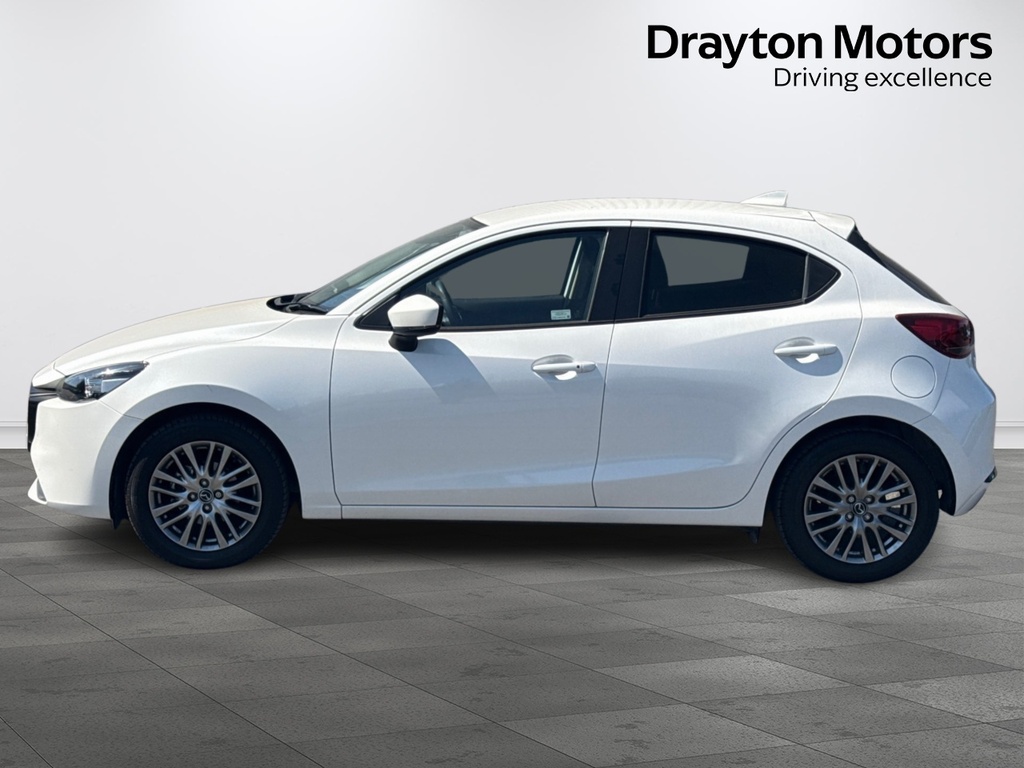 Mazda 2 1.5 Skyactiv-g Exclusive-line Hatchback White #5