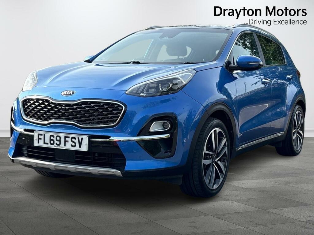 Kia Sportage 1.6 Crdi Ecodynamics 4 Suv Hybrid Dct Blue #4