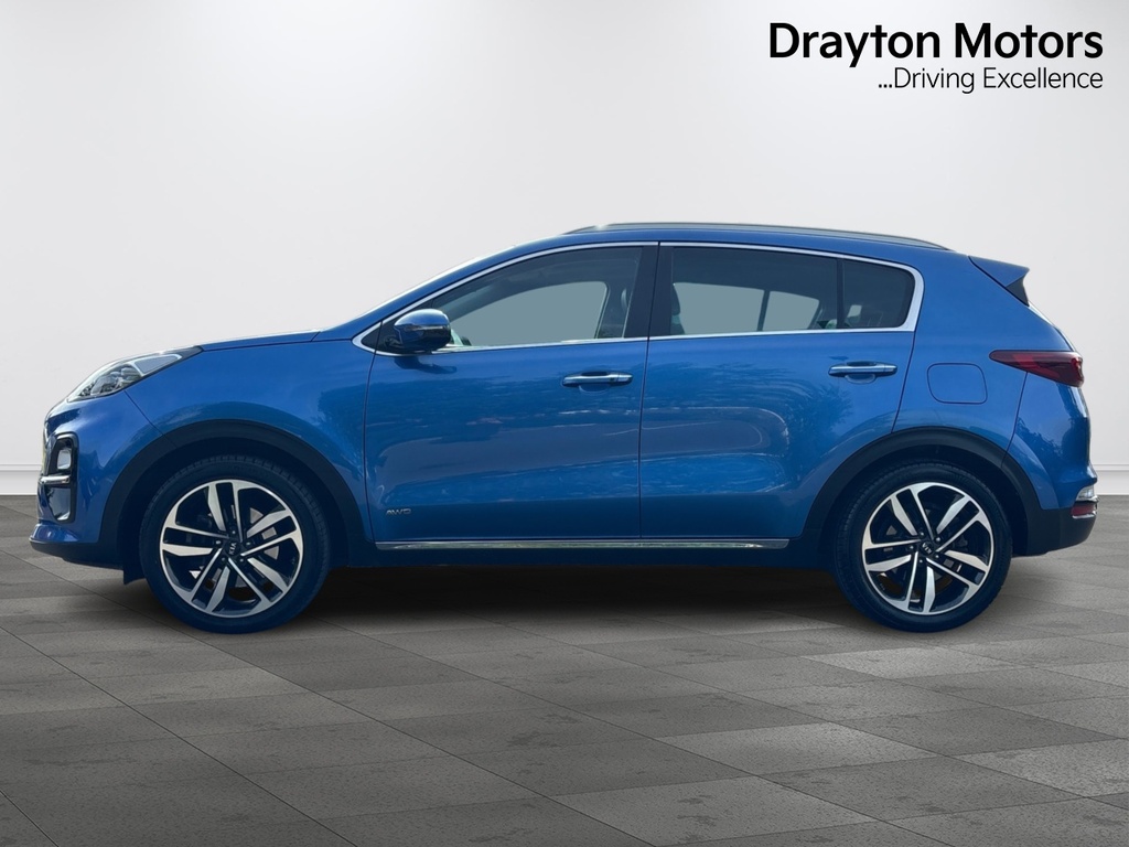 Kia Sportage 1.6 Crdi Ecodynamics 4 Suv Hybrid Dct Blue #5