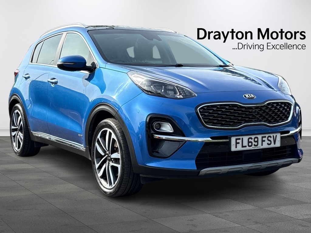 Kia Sportage 1.6 Crdi Ecodynamics 4 Suv Hybrid Dct Blue