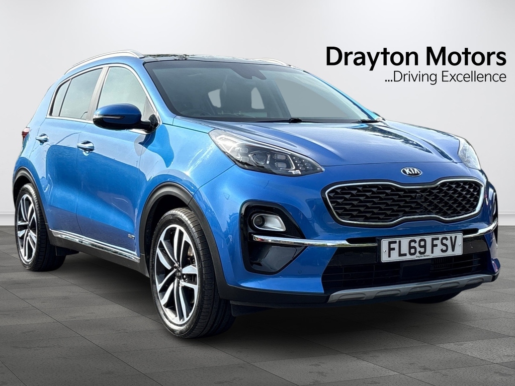 Kia Sportage 1.6 Crdi Ecodynamics 4 Suv Hybrid Dct Blue