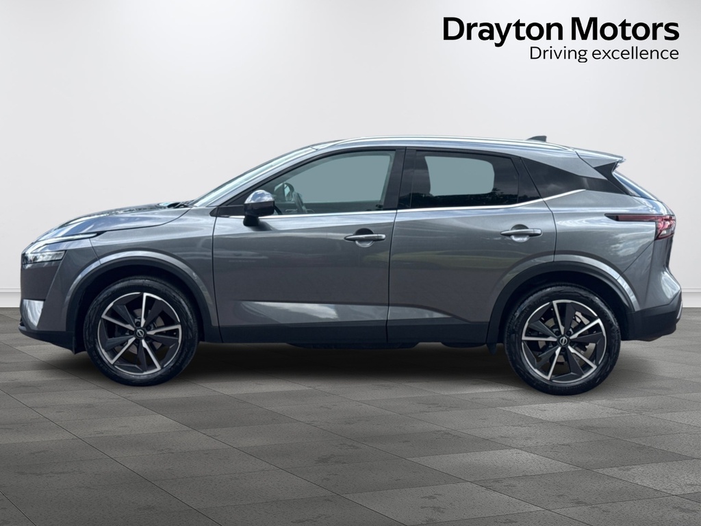 Nissan Qashqai 1.3 Dig-t Mhev Tekna Suv Hybrid DN73OJK Grey #5