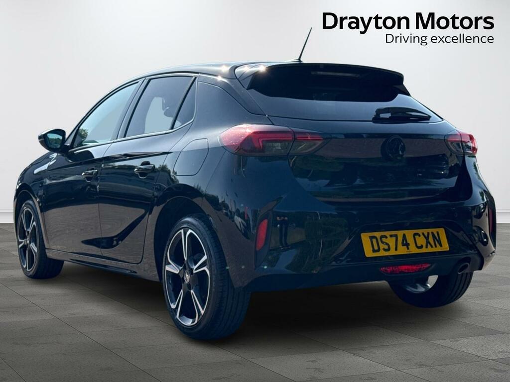 Vauxhall Corsa 1.2 Turbo Gs Hatchback Euro 6 S DS74CXN Black #6