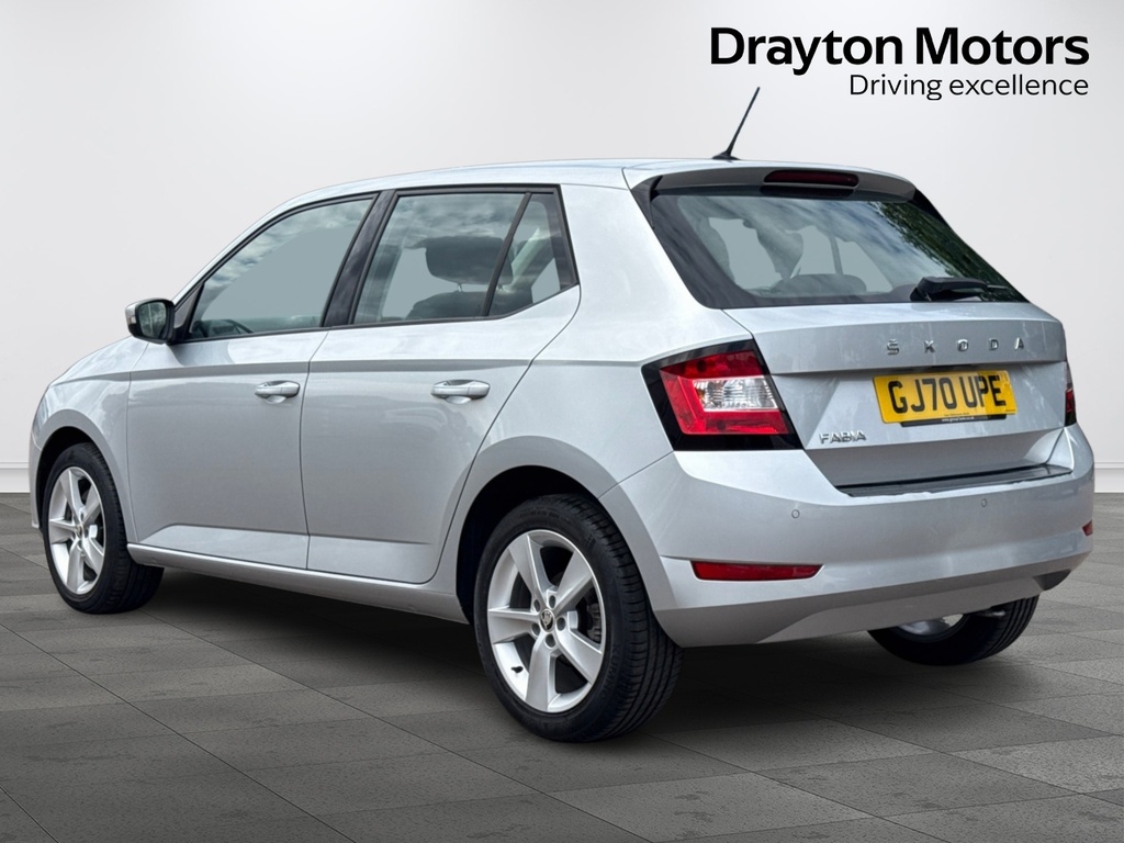 Skoda Fabia 1.0 Tsi Se L Hatchback Euro 6 S GJ70UPE Silver #6