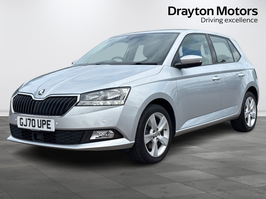Skoda Fabia 1.0 Tsi Se L Hatchback Euro 6 S GJ70UPE Silver #4