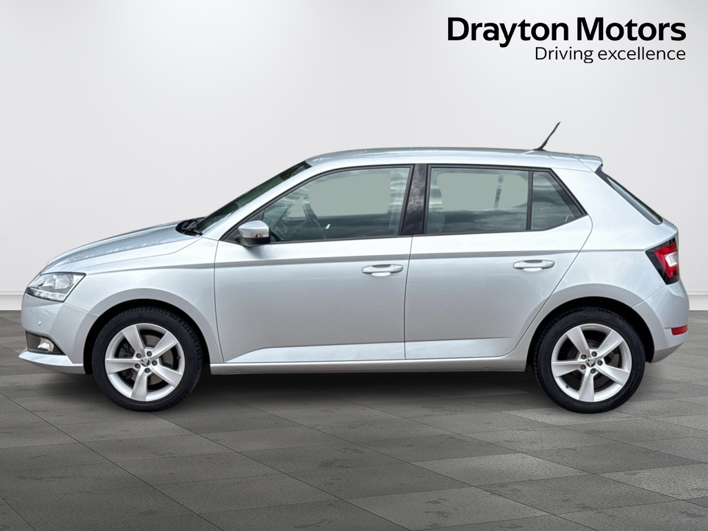 Skoda Fabia 1.0 Tsi Se L Hatchback Euro 6 S GJ70UPE Silver #5