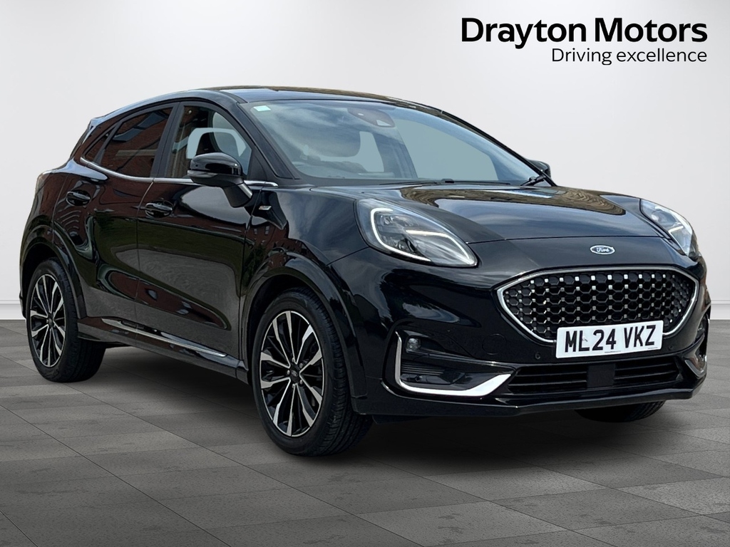 Ford Puma 1.0T Ecoboost Mhev St-line Vignale Suv Black