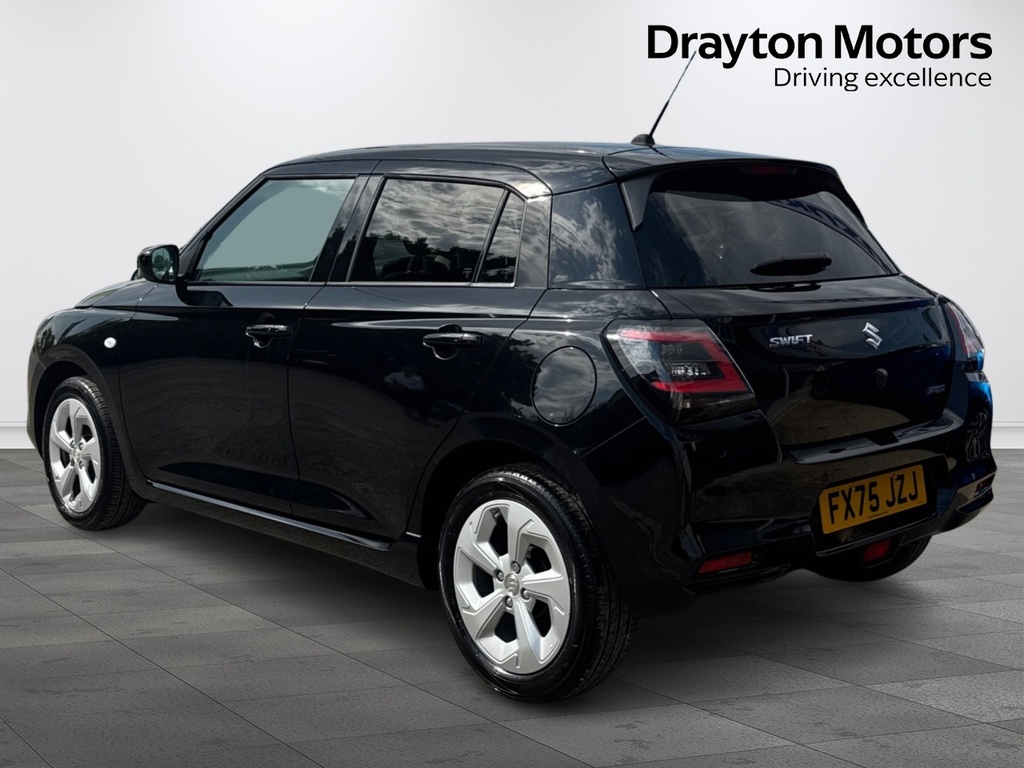 Suzuki Swift 1.2 Mhev Motion Hatchback Hybrid FX75JZJ Black #6