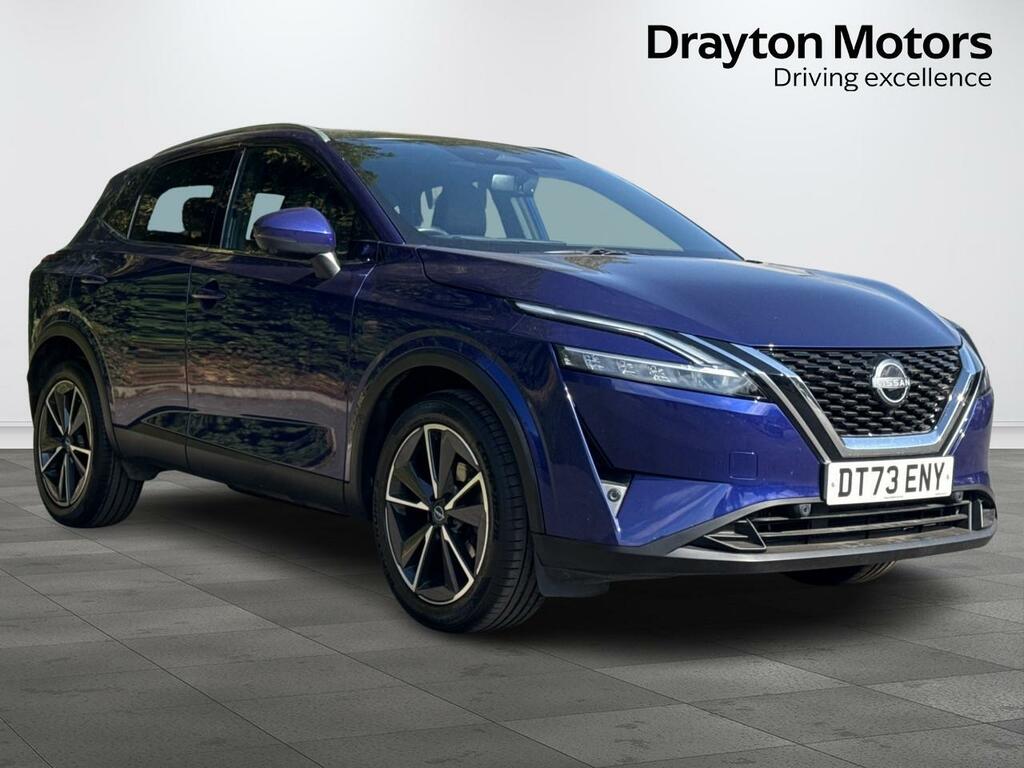 Nissan Qashqai 1.3 Dig-t Mhev Tekna Suv Hybrid Xtron E Blue