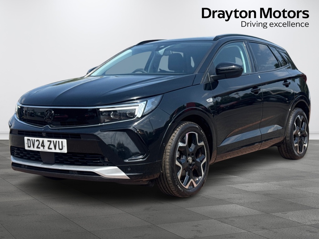 Vauxhall Grandland 1.2 Turbo Ultimate Suv Euro 6 S DV24ZVU Black #4