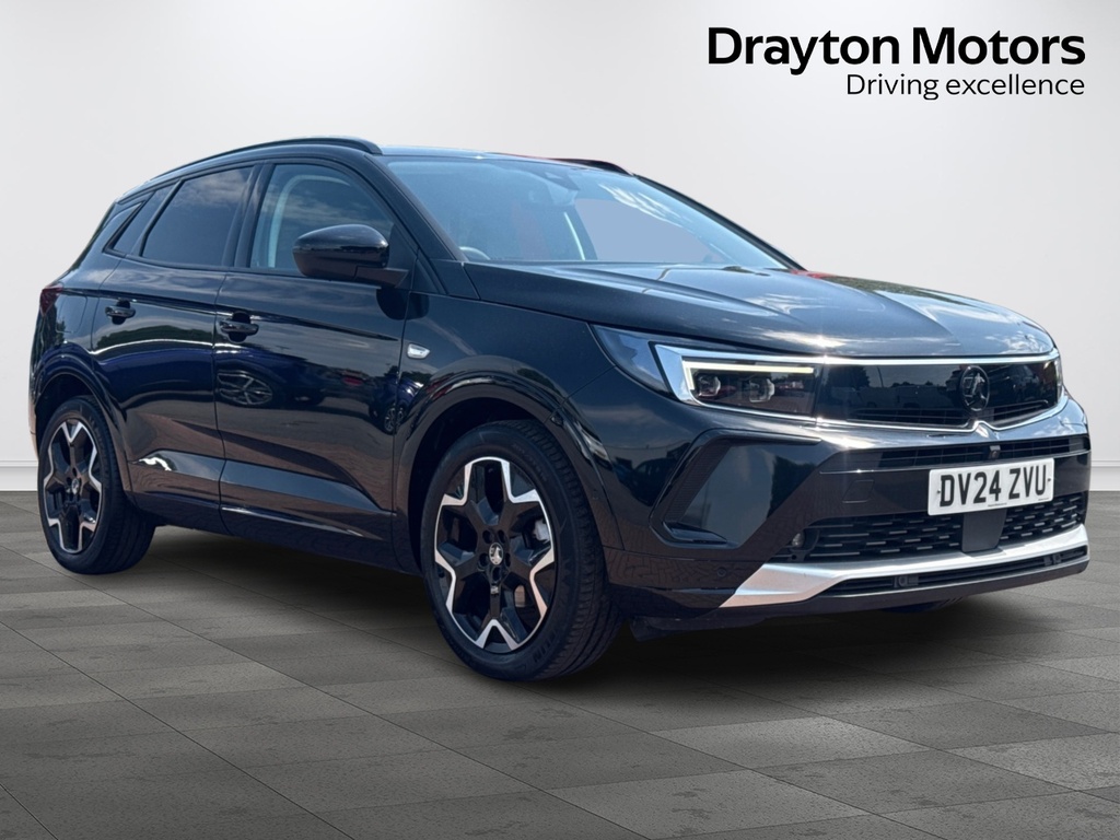 Vauxhall Grandland 1.2 Turbo Ultimate Suv Euro 6 S DV24ZVU Black