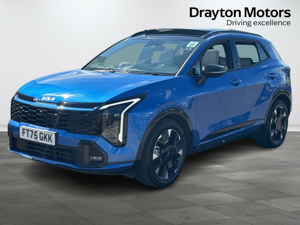 Kia Sportage 1.6 H T-gdi Gt-line S Suv Hybrid E FT75GKK Blue #4