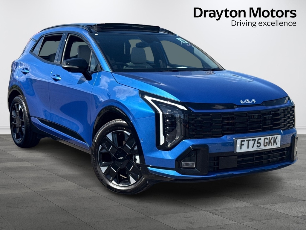 Kia Sportage 1.6 H T-gdi Gt-line S Suv Hybrid E Blue