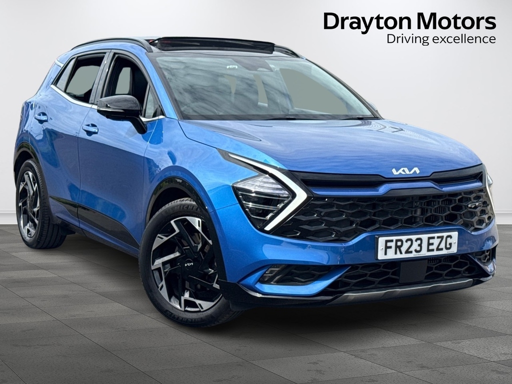 Kia Sportage 1.6 T-gdi Mhev Gt-line S Suv Hybrid Dct FR23EZG Blue