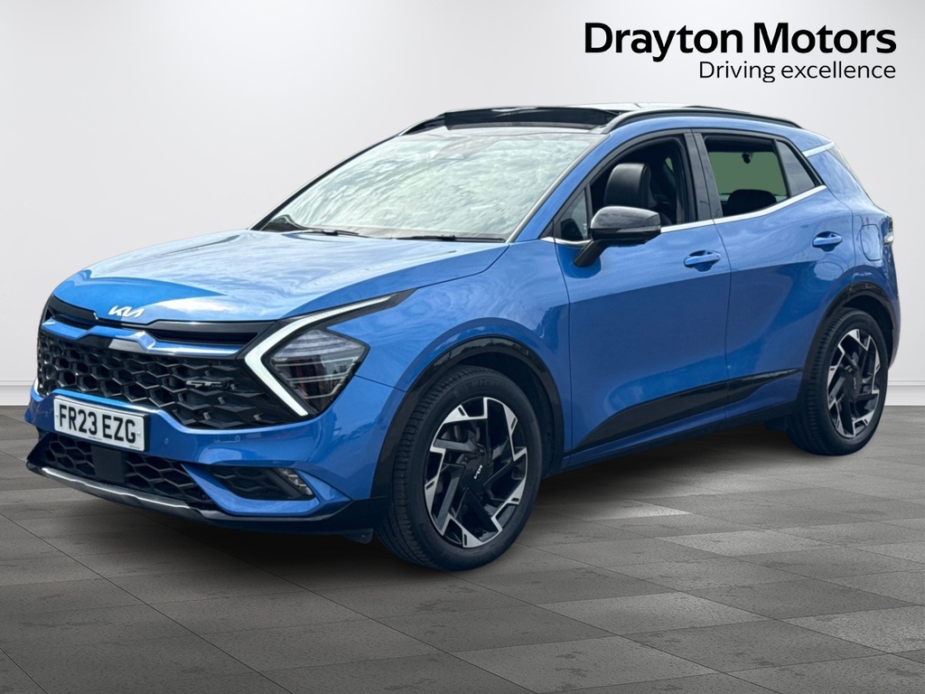 Kia Sportage 1.6 T-gdi Mhev Gt-line S Suv Hybrid Dct FR23EZG Blue #4
