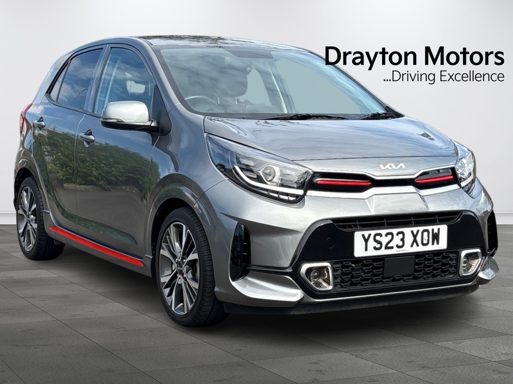 Kia Picanto 1.0 Dpi Gt-line Hatchback Amt Euro 6 S Grey