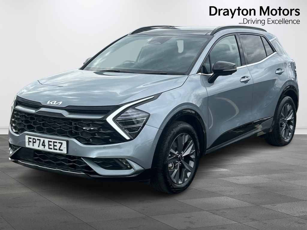Kia Sportage 1.6 H T-gdi Gt-line S Suv Hybrid A FP74EEZ Silver #4