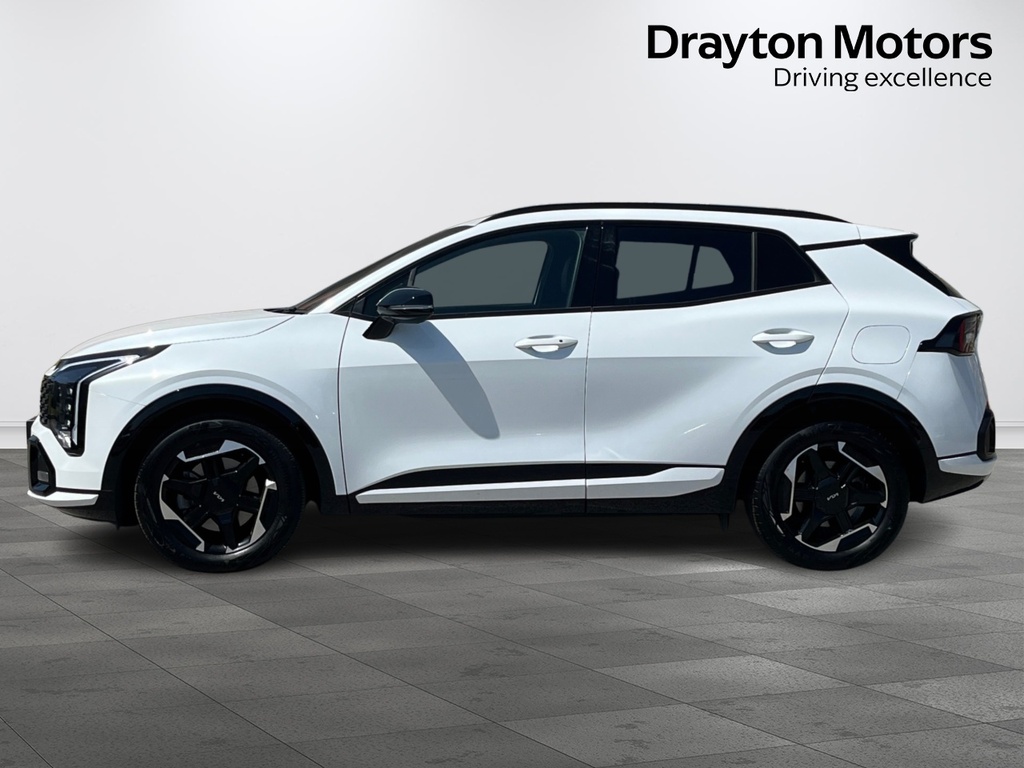 Kia Sportage 1.6 T-gdi Gt-line Suv Dct Euro 6 Ss FY75WLB White #5