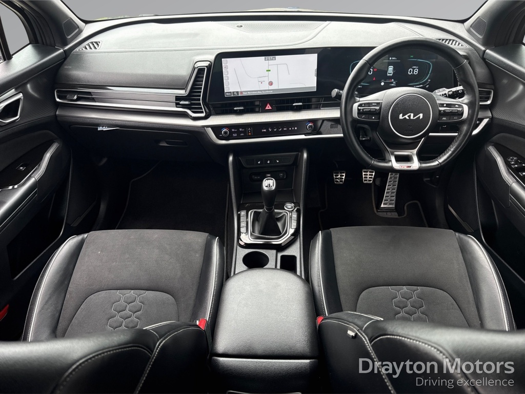 Kia Sportage 1.6 T-gdi Mhev Gt-line Suv Hybrid Manua FV74HGY Grey #2