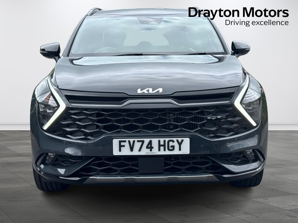 Kia Sportage 1.6 T-gdi Mhev Gt-line Suv Hybrid Manua FV74HGY Grey #3