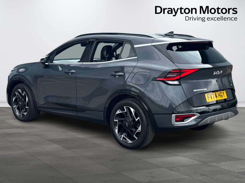 Kia Sportage 1.6 T-gdi Mhev Gt-line Suv Hybrid Manua FV74HGY Grey #6
