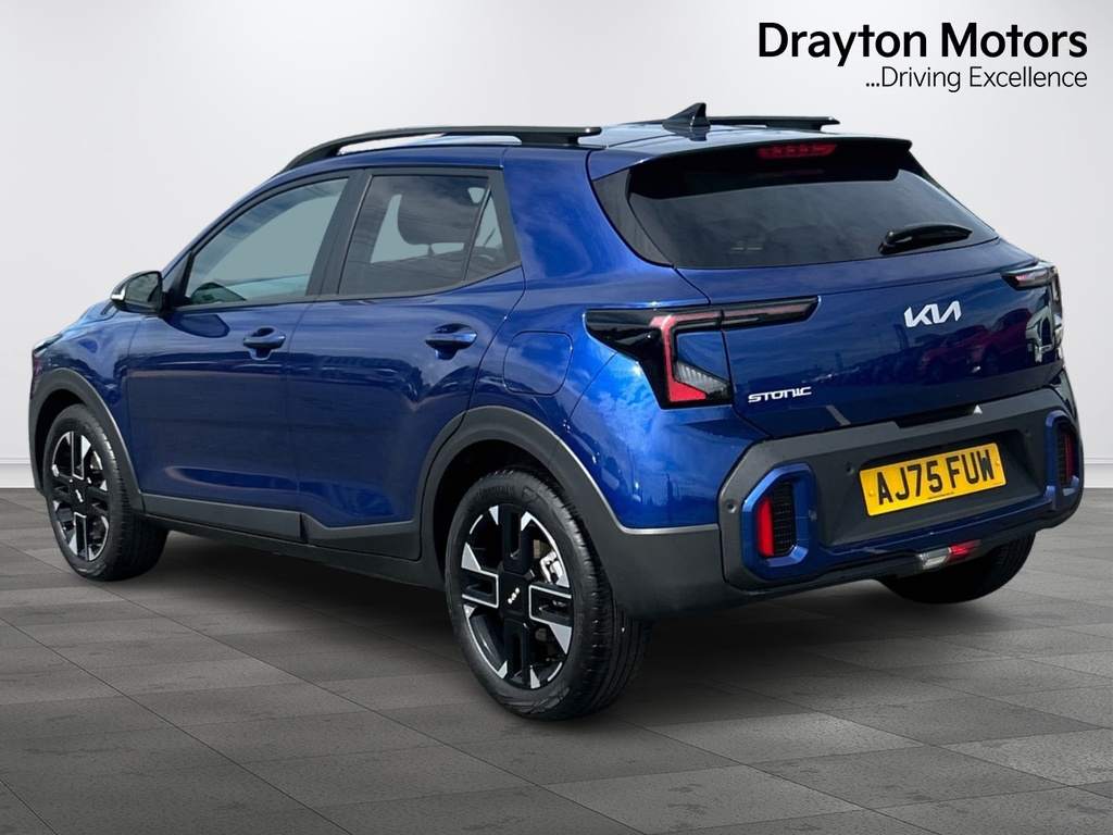 Kia Stonic 1.0 T-gdi Mhev Gt-line Suv Hybrid Manua AJ75FUW Blue #6
