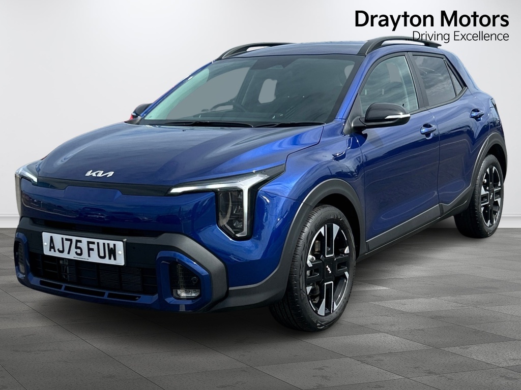 Kia Stonic 1.0 T-gdi Mhev Gt-line Suv Hybrid Manua AJ75FUW Blue #4