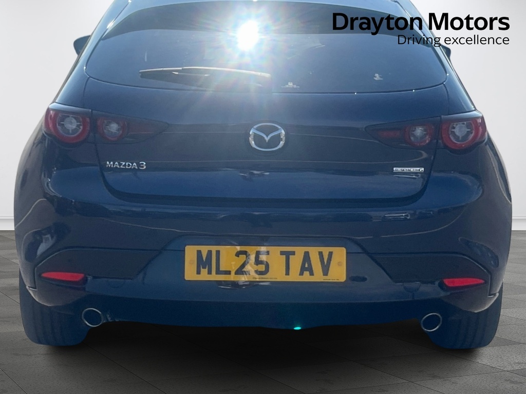 Mazda 3 2.5 E-skyactiv-g Mhev Exclusive-line Hatchback ML25TAV Blue #5