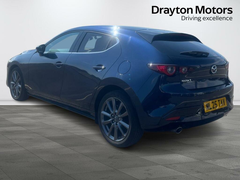 Mazda 3 2.5 E-skyactiv-g Mhev Exclusive-line Hatchback ML25TAV Blue #4