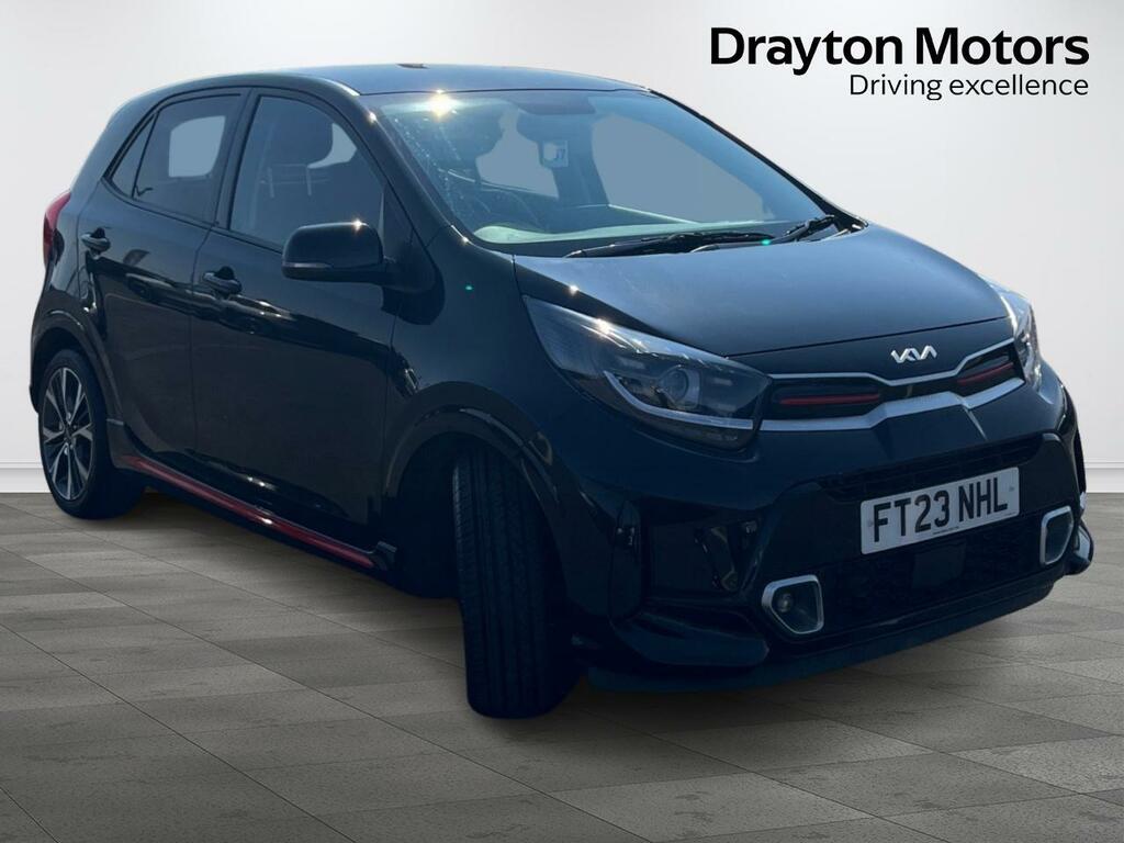 Kia Picanto 1.0 Dpi Gt-line Hatchback Euro 6 FT23NHL Black #4