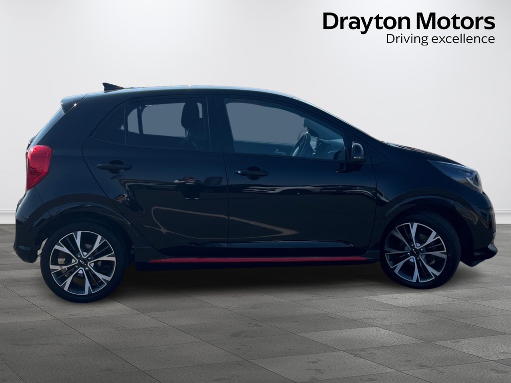 Kia Picanto 1.0 Dpi Gt-line Hatchback Euro 6 FT23NHL Black #5