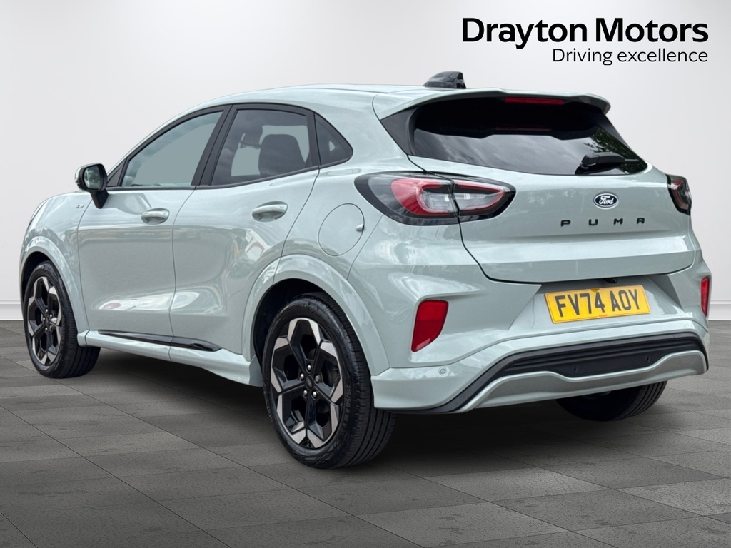 Ford Puma 1.0T Ecoboost Mhev St-line X Suv Hybrid FV74AOY Grey #6