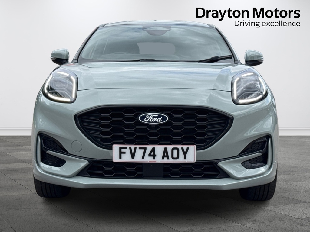 Ford Puma 1.0T Ecoboost Mhev St-line X Suv Hybrid FV74AOY Grey #3